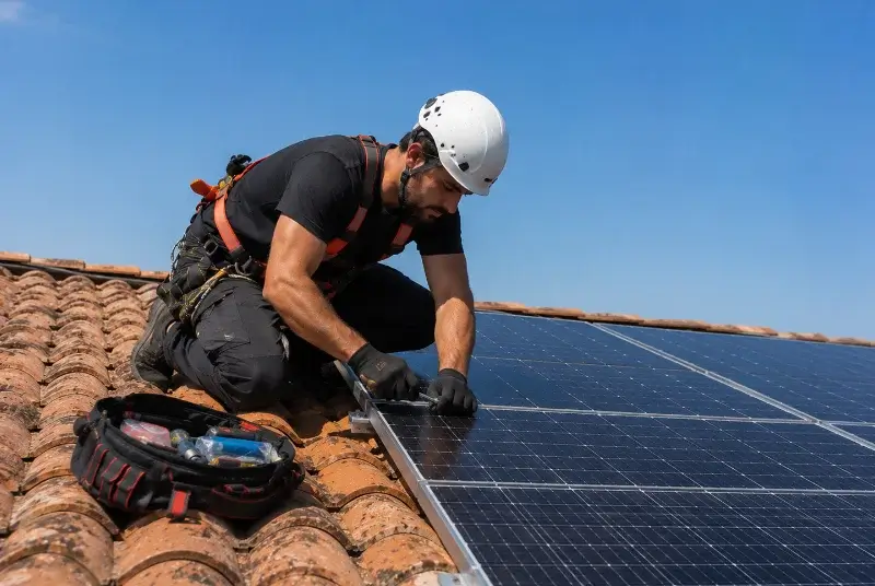 Maintenance et monitoring de panneaux solaires à Saint-Julien-des-Landes