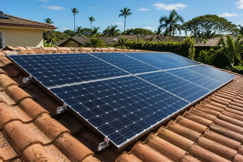 Installation de panneaux solaires à Saint-Julien-des-Landes